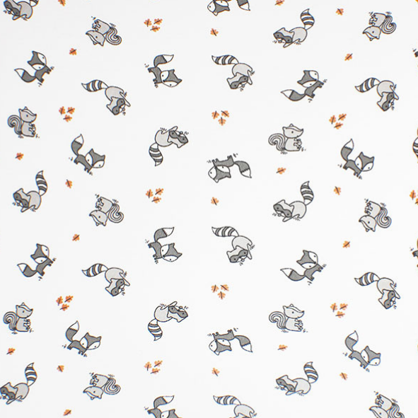 Woodlands printed fabric