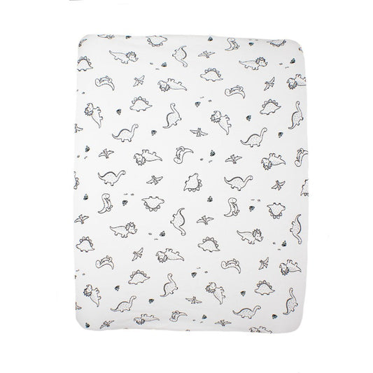 Dinosaur Fitted Bassinet or Change Pad Cover